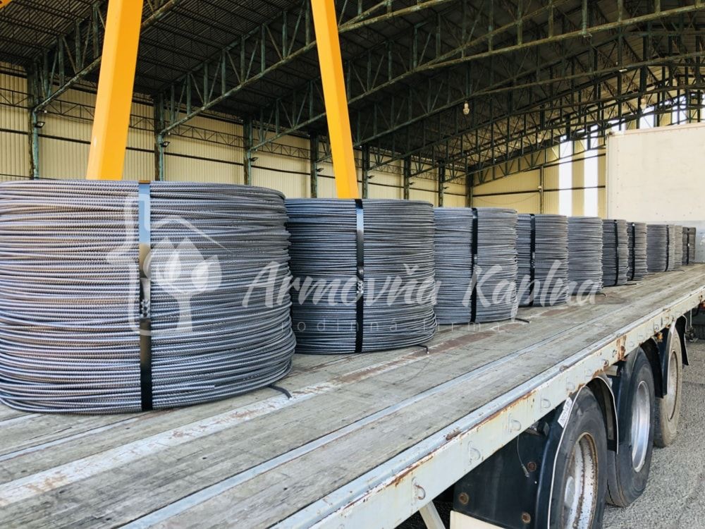 Armovňa Cífer - Strihanie a ohýbanie betonárskej ocele podľa požiadaviek zákazníka