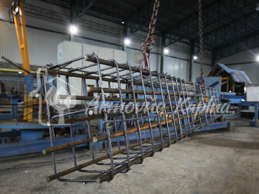 Armovňa Cífer - Výroba armokošov - Viazanie armokošov do základových pásov, prekladov, vencov, pätieka a stĺpov