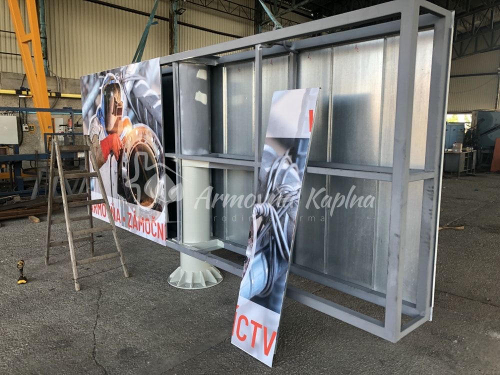 Armovňa Cífer - Zámočnícka výroba - Výroba a montáž oceľových konštrukcií